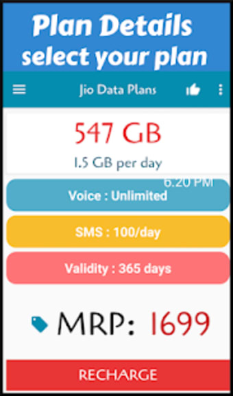 App for Recharge  app &  data plan0