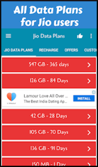 App for Recharge  app &  data plan3