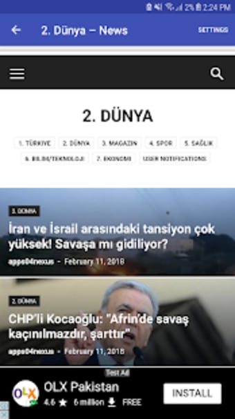 Turkey Newspapers | Turkish Newspapers App1