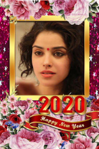 Happy New Year Photo Frame 20201