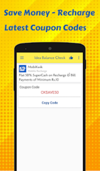 App for Idea Recharge & Idea balance check3