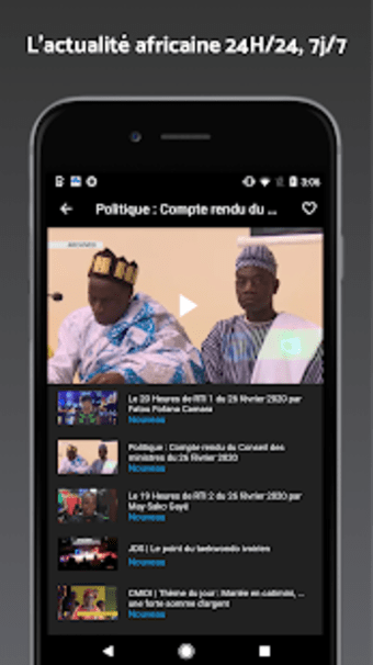 AFRITV - Actualits et infos - Direct et replay