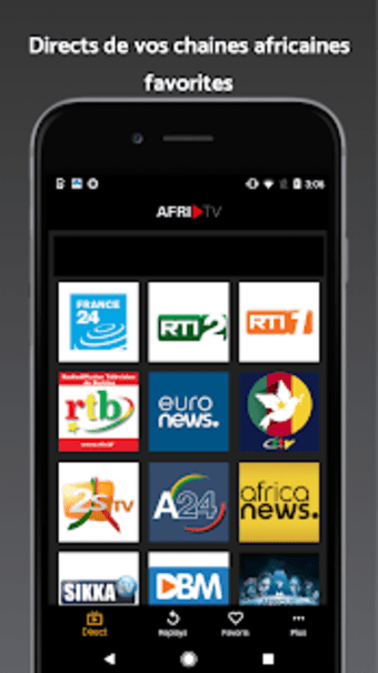 AFRITV - Actualits et infos - Direct et replay
