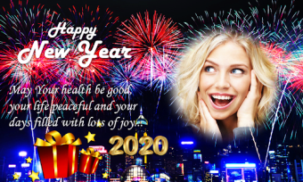 Happy New Year Photo Frame 2020-New Year Greetings1