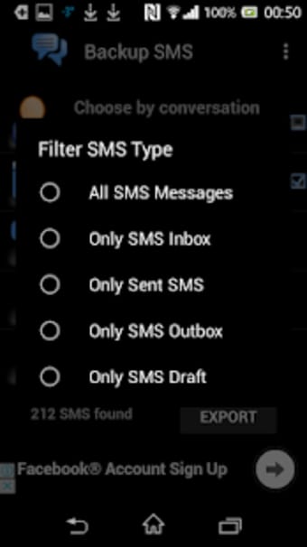 Backup SMS3