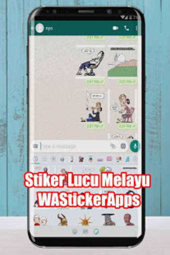 Stiker Lucu Melayu - WAStickerApps0