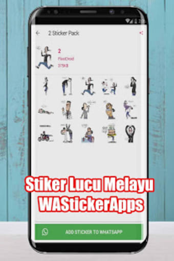 Stiker Lucu Melayu - WAStickerApps2