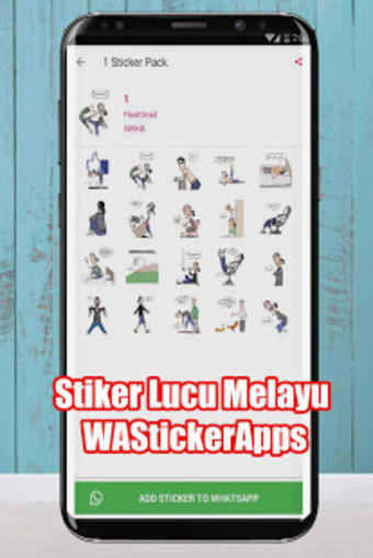 Stiker Lucu Melayu - WAStickerApps1