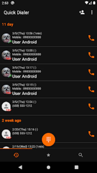 Quick Dialer - Phone & Address book3