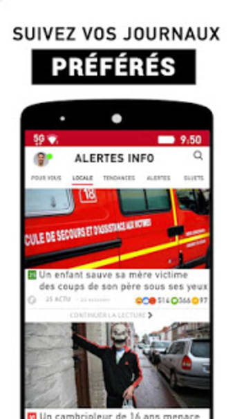 Alertes info: Actualit locale et alerte d'urgence1