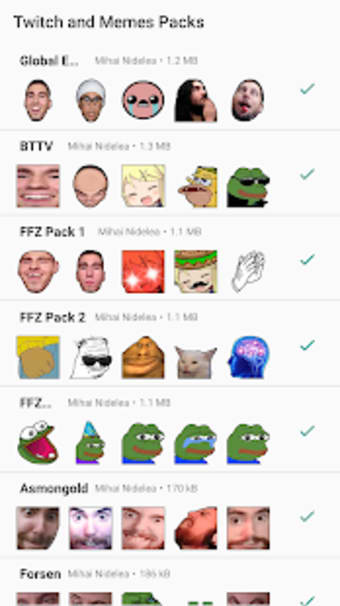 Twitch Emotes Stickers for Whatsapp.3