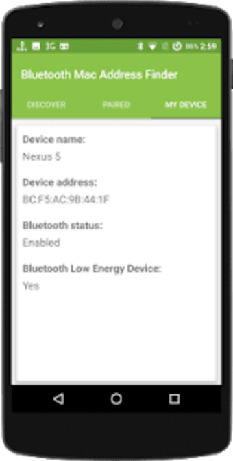 Bluetooh Mac Address Finder1