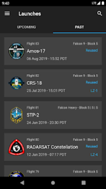 SpaceX - Launch Tracker2