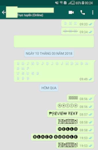 Chat Styles: Cool Text, Stylish Font for WHatsapp0