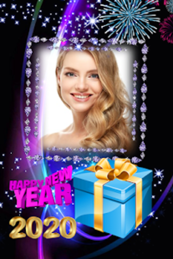 2020 New Year Photo Frames Greeting Wishes1