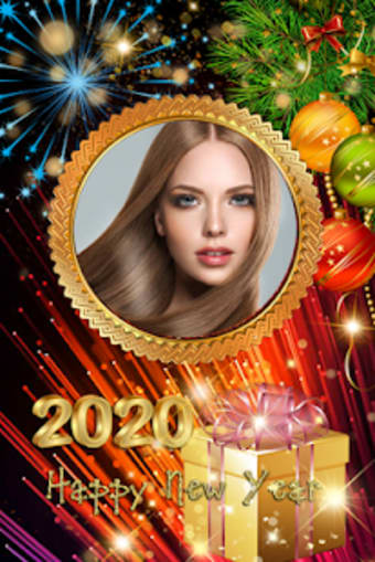 2020 New Year Photo Frames Greeting Wishes3