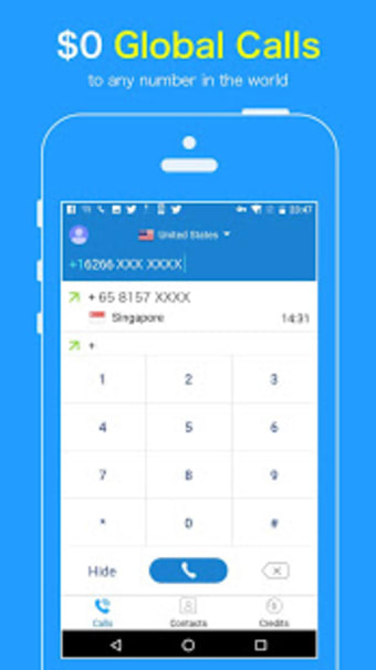 Free Call Phone - Global Wifi Calling VoIP App1