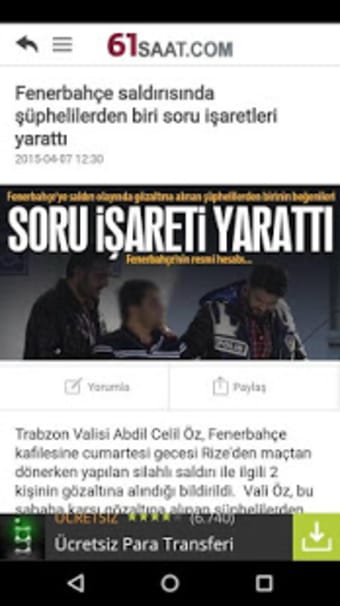 61saat - Trabzon Haber1