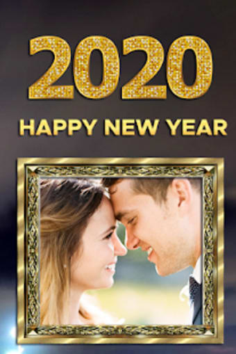 Happy new year photo frame 20203