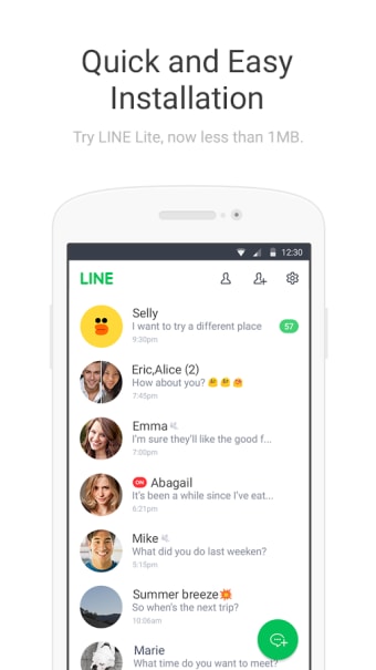 LINE Lite: Free Calls & Messages0