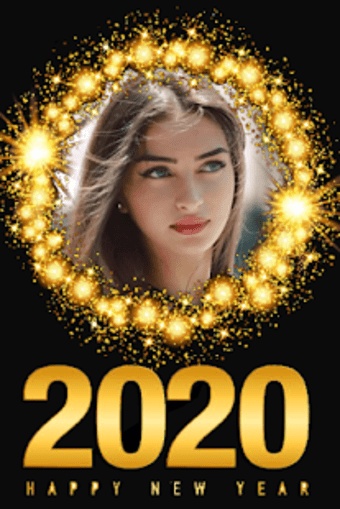 Happy New Year Photo Frame 20200