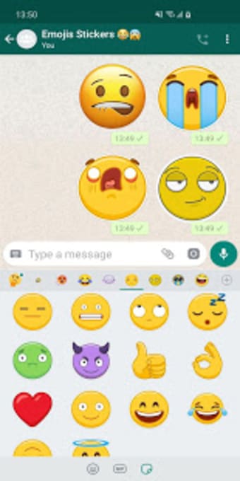 New Emojis Stickers 3D Animated WAStickerApps3