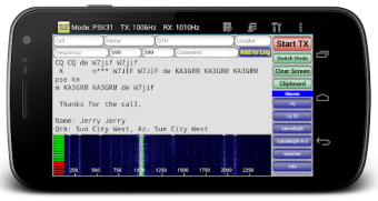 DroidPSK - PSK for Ham Radio0