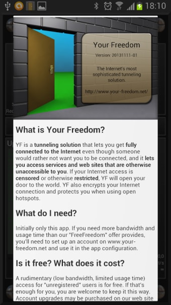 Your Freedom VPN Client2