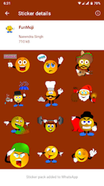 HD Emoji Stickers - WAStickerApps2