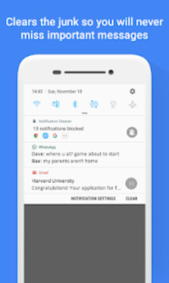Notifications Spam Blocker and Cleaner0