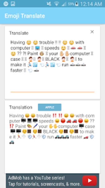 Emoji Translate0