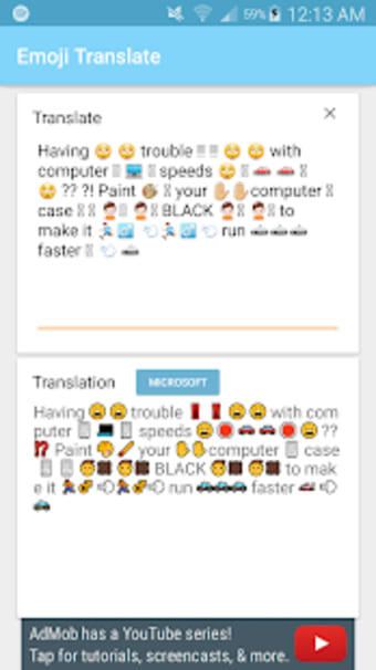 Emoji Translate1