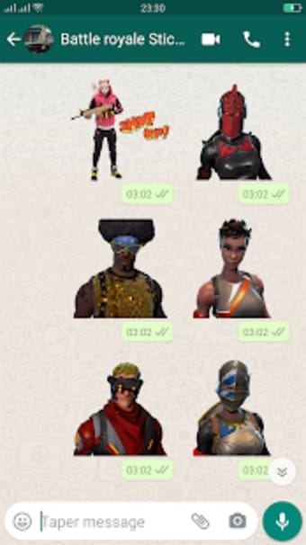 Stickers : FBR Battle Royale for Whatsapp0