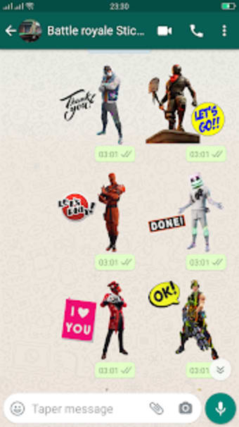 Stickers : FBR Battle Royale for Whatsapp2