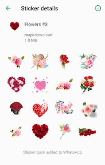 Flowers Stickers  WAStickerApps1