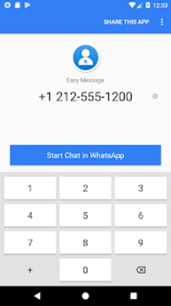 Easy Message - Quick send messages to phone number1