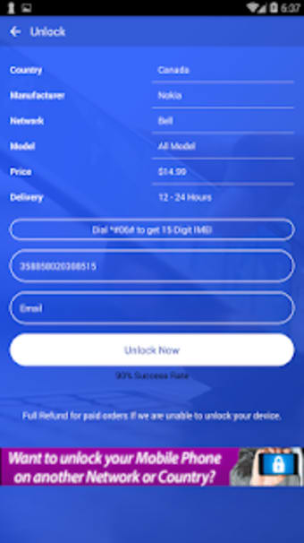 Free Unlock Nokia Mobile SIM2