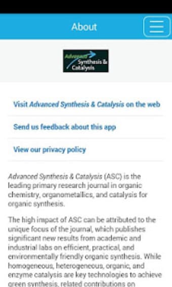 Advanced Synthesis & Catalysis2