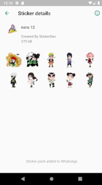 Naruto Sticker Wa0