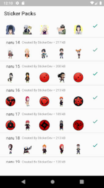 Naruto Sticker Wa2