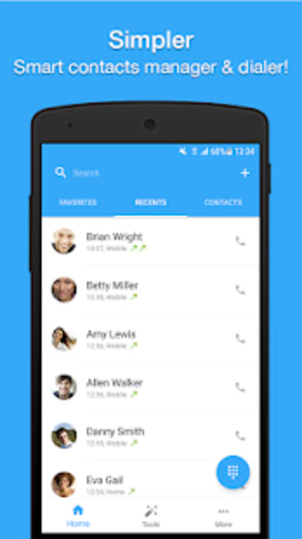 Simpler Caller ID - Contacts and Dialer0