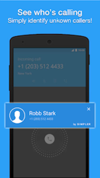 Simpler Caller ID - Contacts and Dialer3