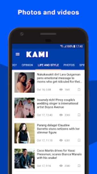 Philippine News KAMI: Latest & Breaking News App0