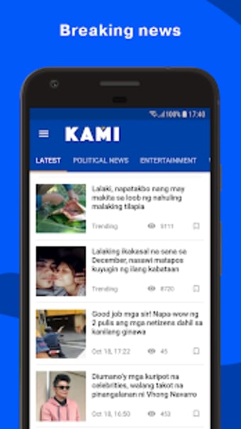 Philippine News KAMI: Latest & Breaking News App1