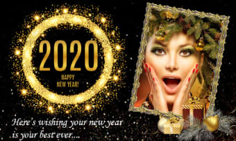 New year photo frame 20201