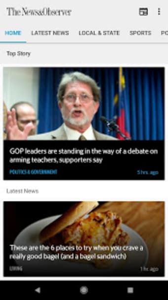 News & Observer (N&O): Mobile0