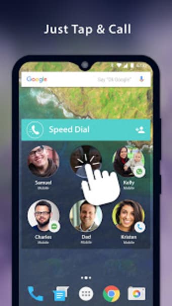 Speed Dial Widget - Quick and easy to call0