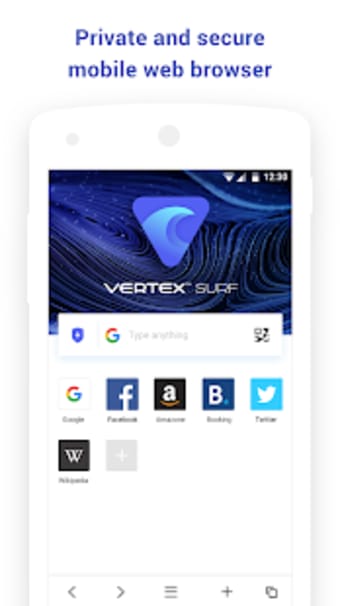 Vertex Surf - mobile web browser2