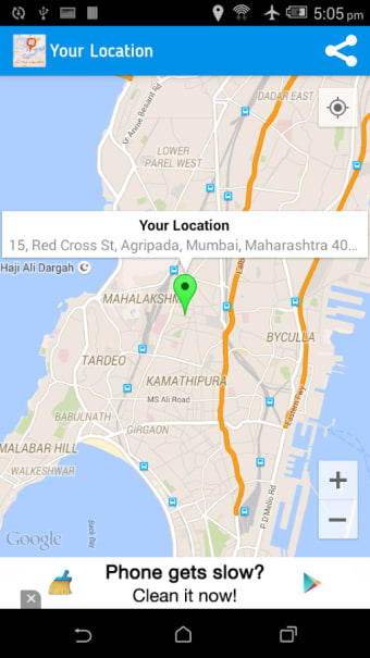 Live Mobile Location and GPS Coordinates1