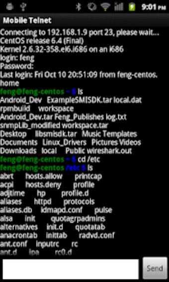 Mobile Telnet1